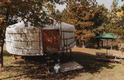 Cosy yurt at a nature retreat in CA - Foto 4