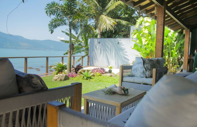 Casa Pé na Areia em frente à Ilhabela - Foto 55