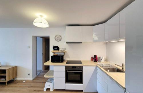 Cozy apartment in the heart of La Féclaz sleeps 5 48m - Foto 4