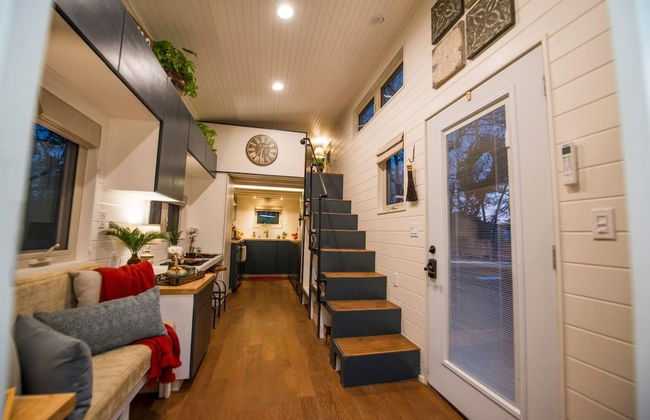Montana Escape Tiny House in Waco 12 min to Magnolia and Baylor - Foto 1