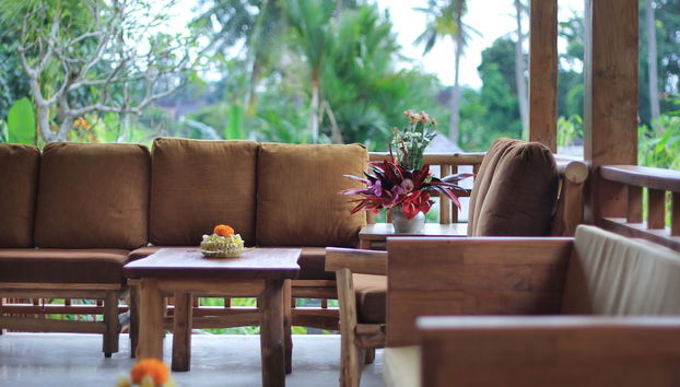 Zona de estar del vestíbulo