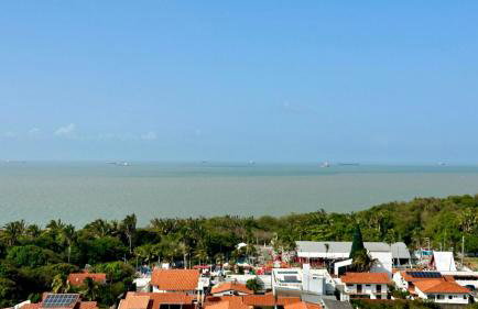 (1406) Studio Elegante com Vista Mar - Foto 20