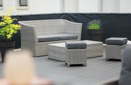 Geräumige Mosel-FeWo für die ganze Familie - Große Dachterrasse - Netflix - Waschmaschine & Trockner - Foto 43