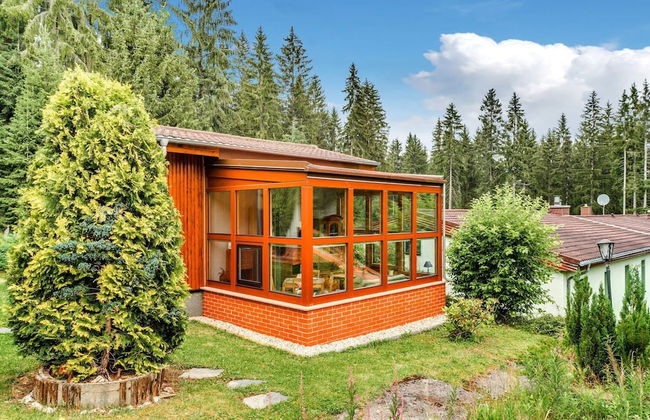 Ferienhaus mit Schwimmbad in Jagersgrun - Foto 1