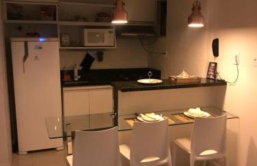 Apartamento ondina circuito carnaval decorado Cama king - Foto 24