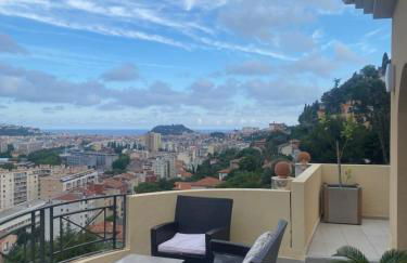 APPARTEMENT-NICE 01 VUE MER - PANORAMIQUE WIFI-Parking - Foto 23