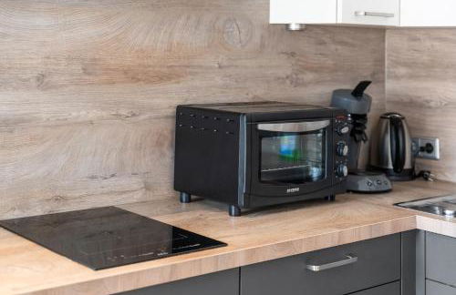 Moderne Einraumwohnung in Leipzig mit Netflix Zugang - Foto 16