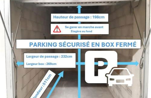 Arty Appart - Eurexpo - Parking box privé - Balcon - Sauna en option - Foto 7