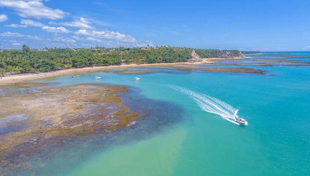 Panoramica di Praia do Espelho