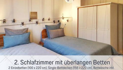 BUDDE4 Fewo Knut - Early Check-in, Haustier, extralange Betten - Foto 3, wardrobe