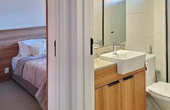 Quarto e Sala alto padrão a 150M da praia de Piratininga - Foto 13