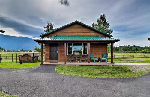 Cabin with Porch and View about 19 Mi to West Glacier - Photo 1