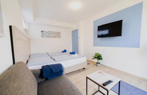 Ferienhaus Schöne Aussicht Ferienwohnung Blau - Foto 1