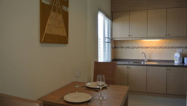 Baan Suan Lalana Tc Floor 5 Room - Foto 5, Cocina privada