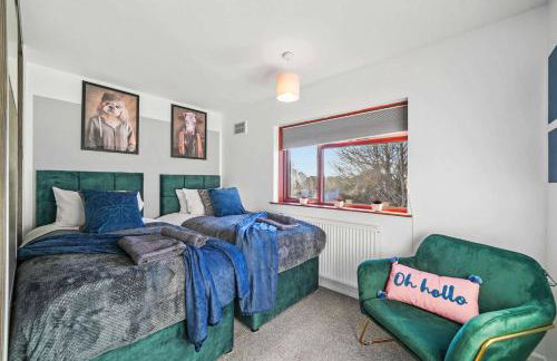 Spacious 3BED Home in Rugby - Ideal for Groups - Foto 7