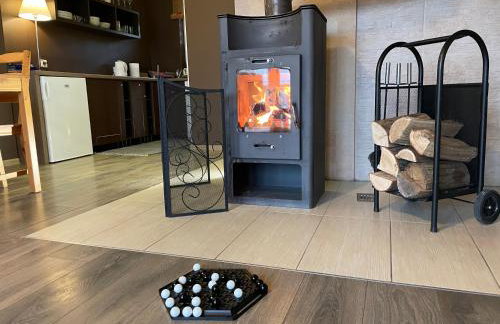 Szarejkowe Wzgórza całoroczny domek z balią na tarasie - Foto 17