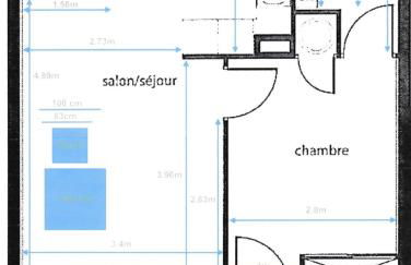 Vue panoramique sur les montagnes plein Sud - T2 Skis aux pieds, Piscine & Spa - Foto 44