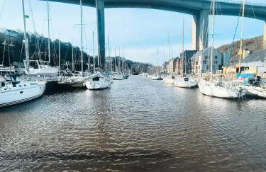 La Maison Rouge sur le port à proximité de toutes commodités 2 personnes - Foto 5