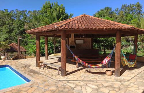 Sítio Recanto da Paz - Chácara para temporada com piscina aquecida - Foto 7