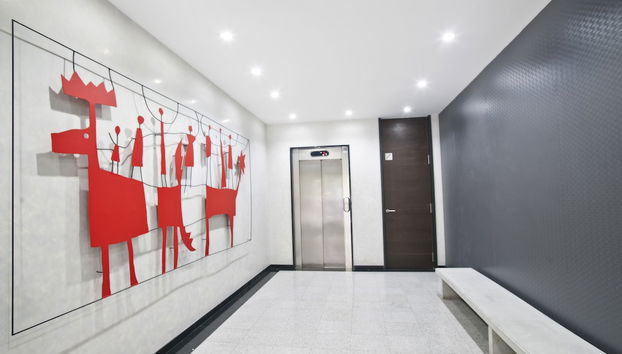 Zona de estar del vestíbulo