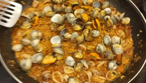 Clase de tapas gallegas - Foto 5, Arroz con marisco gallego