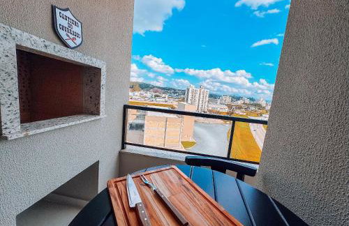 Apto com 1 quarto e sacada com churrasqueira - Foto 26