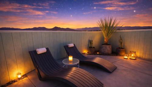 Joshua Tree House with Great View - 1 min from visitor center! - Foto 4, sunbed