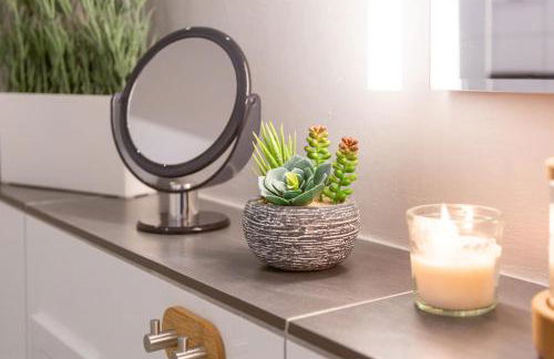 MiCasa OL - Modernes Penthouse - Stellplatz - Küche - WLAN - Dachterrasse - Photo 30