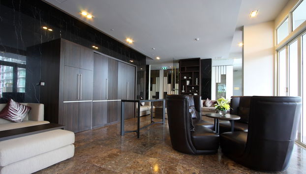 Sala de estar do lobby