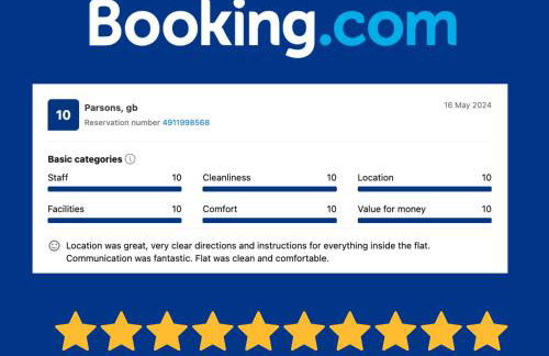 OCEAN ESCAPE 200m From the Sea, High Spec Town Centre Entire Flat, 3 Bedrooms, TVs All Rooms - Foto 79