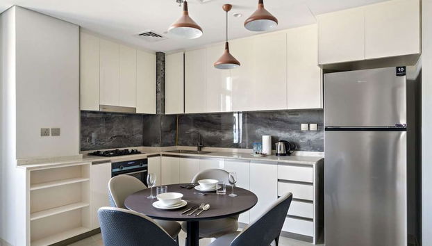 Modern 1BR With Stunning Views in Business Bay - Foto 3, Habitación