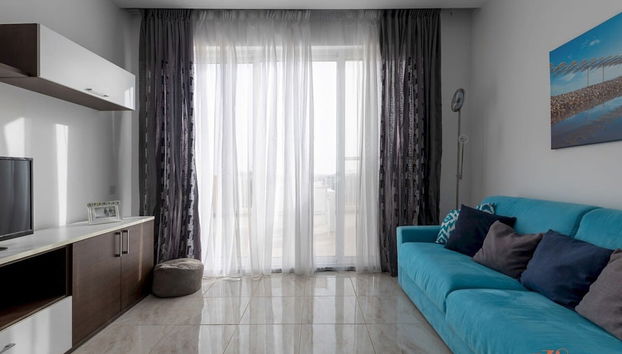 Sunny Penthouse w Terrace and Open Views - Foto 2, Habitación