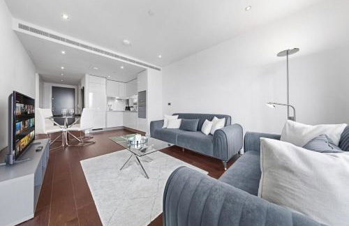 2 BR Apt By Regal Realms Short Lets & Serviced Accommodation London 18th Floor Sky View with Rooftop Access & Gym - Foto 24