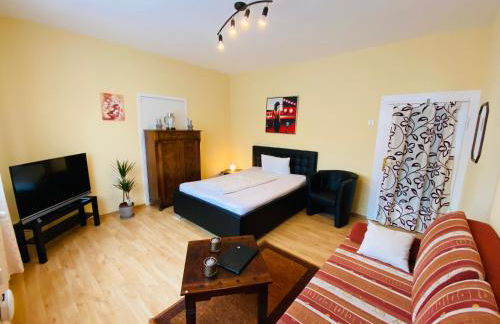 Single-Apartment bis 2 Personen, 27qm in Schleusingen, WLAN, Parkplatz - Foto 1