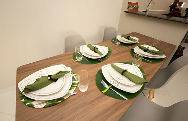 APTO decorado 5 hospedes AC e piscina - Foto 30