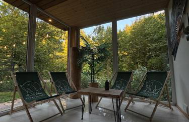 Strefa Ciszy Bieszczady domki z jacuzzi lub z banią z hydromasażem - Foto 59