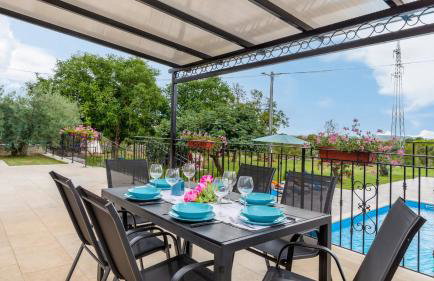 Beautiful villa Dussich with pool near Oprtalj - Foto 16