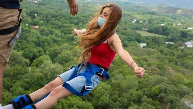 Sierra de Santiago Bungee Jump Activity - Foto 4