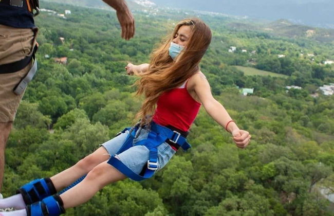 Sierra de Santiago Bungee Jump Activity - Foto 4