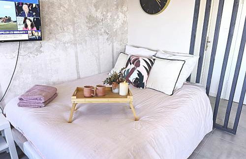 LeRelaisdOdile - Idéal PRO & Couple - Studio Cosy - Proche Metro - Parking Gratuit - Mons-en-Barœul - - WIFI HD - Smart TV - Entrée Autonome - Foto 1