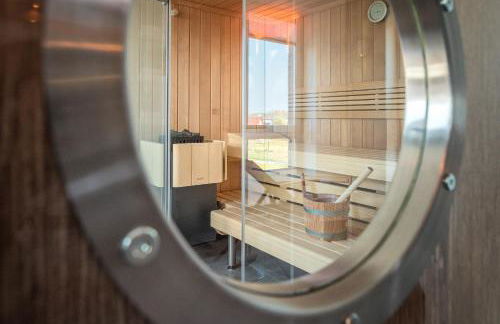 Villa Lotsenhäuser Rügen - Luxus Ferienhaus - 3 Schlafzimmer - Sauna - Dachterrasse mit Boddenblick - Foto 32