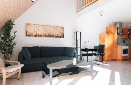 Maisonette-Wohnung Airport Messe Stuttgart - Balkon - Parkplatz - Foto 1