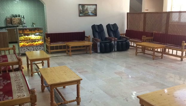 Zona de estar del vestíbulo