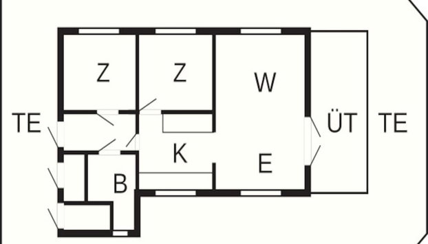 6 Person Holiday Home in Hurup Thy - Foto 3, Plano