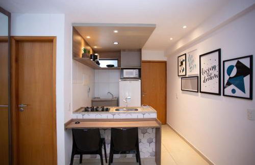 FLAT CONFORTÁVEL EM BOA VIAGEM - Foto 8