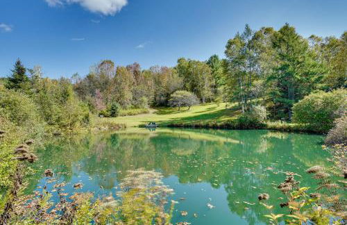 Private Spring-Fed Pond Idyllic Shrewsbury Cabin! - Foto 27