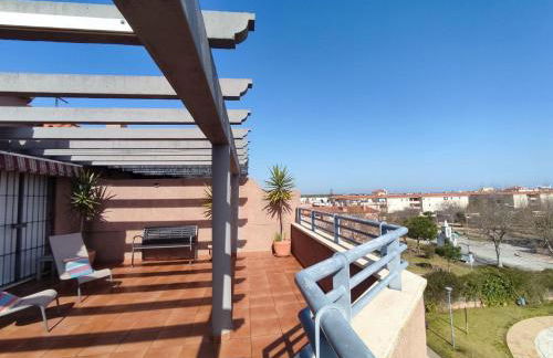 ÁTICO TERRAZA 65m. Playa, piscina, A/C, Wifi - Foto 43