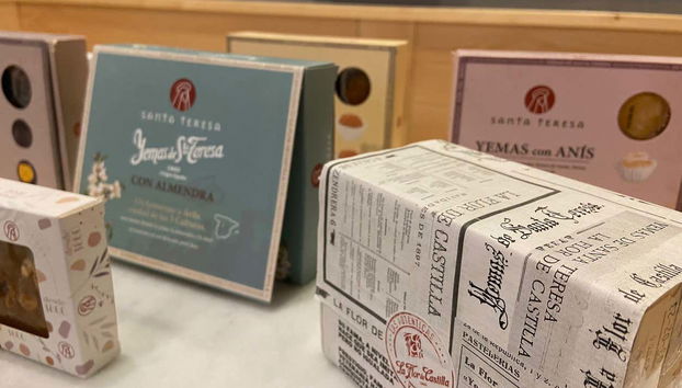 Alcune confezioni di yemas