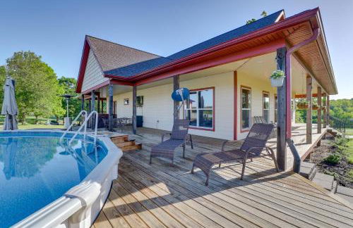 Neosho Home on 90 Acres with Private Pool and Fire Pit - Foto 23