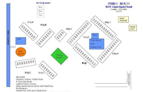 Pebble Beach I305 by Emerald Isle Realty - Foto 25